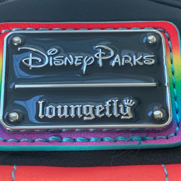 Mickey Mouse Loungefly
Wristlet Mini Backpack Rainbow Disney
Pride Collection - Picture 2 of 16